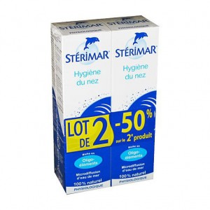 Stérimar Hygiène du Nez - DUO Lot de 2  -50% sur le 2e produit 3331300097412