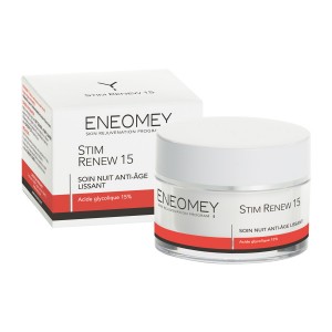 Eneomey Stim Renew 15 - 50 ml Soin nuit anti-âge Lissant Peaux mixtes Sans paraben  3401360263925