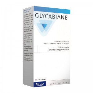 Pileje Glycabiane - 60 Gélules Le chrome contribue au maintien d'une glycémie normale 3401547191072