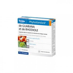 Pileje Phytostandard de Guarana et de Rhodiole - 30 Comprimés 3401553702569