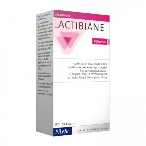 Pileje Microbiote Lactibiane - Référence - 30 gélules  3401560504828