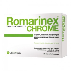 Dissolvurol Romarinex Chrome - 20 Ampoules Buvables 3401597234217