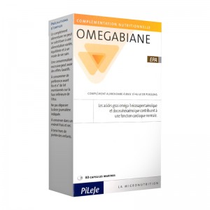 Pileje Omegabiane - EPA - 80 Capsules Marines 3401599197107