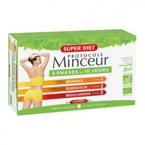 Super Diet Protocole Minceur BIO - 30 Ampoules 3428881240006