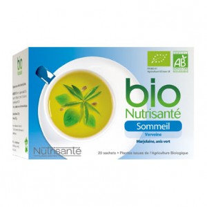 Nutrisanté Infusion BIO Sommeil 20 Sachets Contribue à avoir un sommeil de qualité 3515451060949