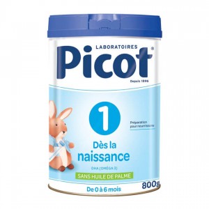 Picot 1 Lait 1er Âge - 0-6 mois - 800gr 3551101545343