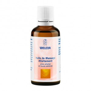 Weleda Huile de Massage Allaitement - 50 ml Pour allaiter en toute sérénité Détend et réchauffe la poitrine Facilite les échanges nécessaires à la lactation