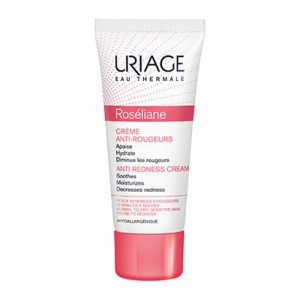 Uriage Roséliane - Crème Anti-Rougeurs - 40 ml Apaise, hydrate et décongestionne Peaux sensibles sujettes aux rougeurs Hypoallergénique 3661434003394