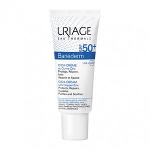 Uriage Bariéderm SPF50+ - CICA-Crème Réparatrice au Cu-Zn - 40 ml 3661434006548