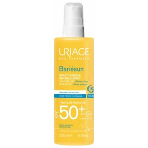  Uriage Bariésun Spray Invisible Très Haute Protection SPF50+ Sans Parfum 200 ml