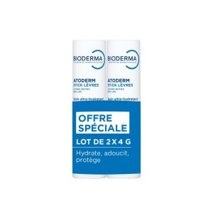 Atoderm - Stick Lèvres DUO