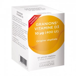 La boratoire des Granions - Granions Vitamine D3 10 µg (400UI) 3760155211542