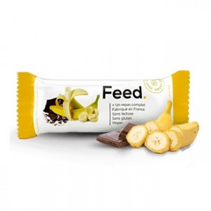 FEED Barre Banane - Chocolat - 1 Barre 3770007832245