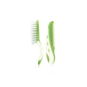 Brosse et Peigne (vert ou mauve)