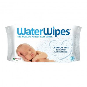 WaterWipes Lingettes Bébés - 60 Lingettes Les lingettes pour bébés les plus pures au monde 99.9% d'eau Sans actif chimique 5099514000335