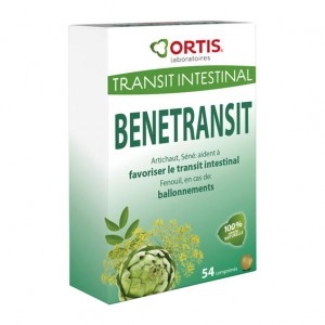 Orits Benetransit - 54 Comprimés Artichaut et séné pour le transit intestinal Fenouil en cas de ballonnements 5411386872634