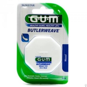 Fil Dentaire Ciré Gum Butlerweave 55m. (Ref 1155)