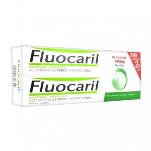 Fluocaril Dentifrice Menthe Bi-Fluoré 145mg - DUO 8001090346742