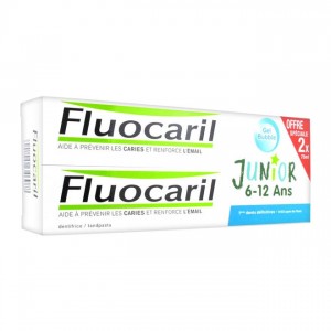 Fluocaril Dentifrice Junior 6-12 Ans Gel Bubble - DUO 8001090346988