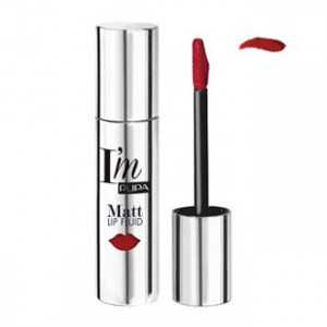 Pupa I'm Matt Lip Fluid - Rouge à Lèvres Fluide - 052 Red Passion - 4 ml Rouge à lèvres liquide Couleur pure Mat absolu Sans paraben