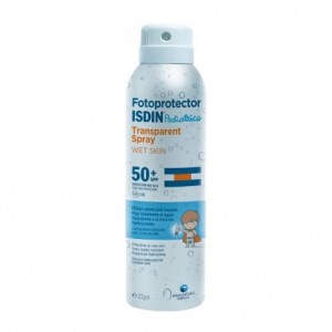 ISDIN Fotoprotector Pediatrics Spray Transparent SPF50+ - 200 ml Spécial enfant Résistant à l'eau 8429420111172