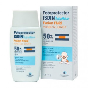 ISDIN Photoprotection - Pediatrics Fusion Fluid Mineral Baby SPF50+  - 50 ml 8429420122581
