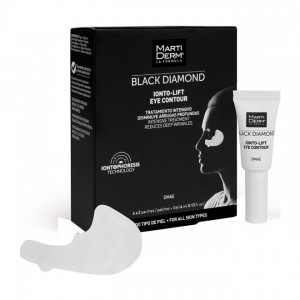 MartiDerm Black Diamond - Ionto-Lift Eye Contour - 4x2 Patchs 8437015942254