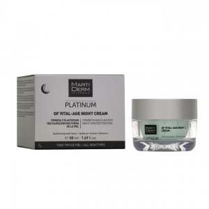 Martiderm Platinum - Gf Vital Age Night Cream - 50 ml 8437015942285