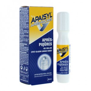 Apaisyl Après Piqûres Gel Roll On - 15 ml Gel Roll On Effet glaçon Longue durée