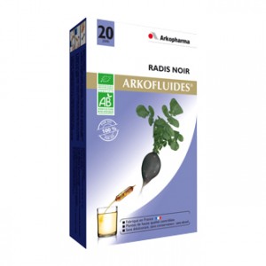 Arkopharma Arkofluides - Radis Noir Bio 20 Ampoules