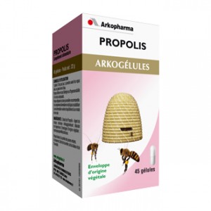 Arkopharma Arkogélules - Propolis 45 Gélules Produit issus de la ruche Propolis