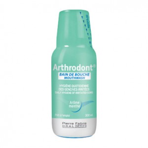 Arthrodont Bain de Bouche - Gencives Irritées - Arôme Menthe - 300 ml Hygiène quotidienne des gencives irritées Prêt à l'emploi