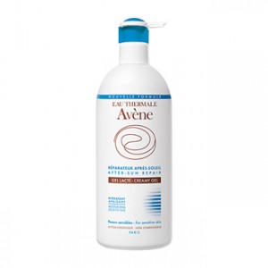 Avène Réparateur Après-Soleil - Gel Lacté 400 ml Hydratant, apaisant Peaux sensibles Hypoallergénique Sans comédogène