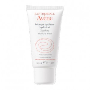 Avène Masque Apaisant Hydratant - 50 ml Peaux sensibles Véritable bain d'hydratation Hypoallergénique 3282779051392