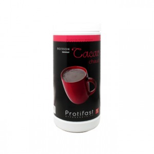 Protifast Boisson Saveur Cacao Chaud 500g Phase 1 Format économique avec dosette Boisson hyperprotéinée Sans gluten Phase Active 1