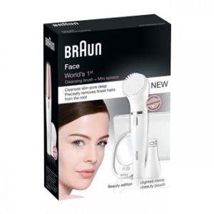 Braun Face Beauty Edition - Épilateur Visage et Brosse Nettoyante 