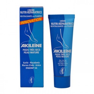 Akileine Crème Nutri-Réparatrice - Pieds Très Secs Peau Mature 50 ml