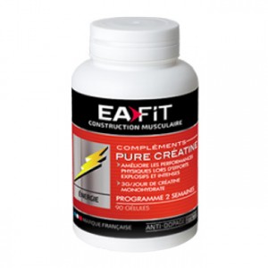 Eafit Pure Créatine 90 gélules Best seller ! De l'énergie explosive !