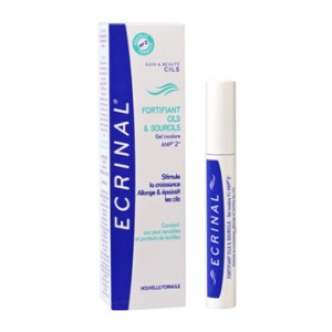 ecrinal fotifiant cils et sourcils gel incolore anp2+ 9 ml stimule croissance et allonge epaissit les cils