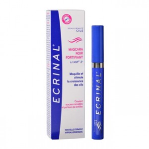 ecrinal mascara noir fortifiantà l'ANP 2 + 7 ml maquille et stimule la croissance des cils hypoallergenique convient aux yeux sensibles et porteurs de lentilles maquillage yeux hyperpara