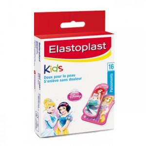 elastoplast kids princesse disney 16 pansements enfant