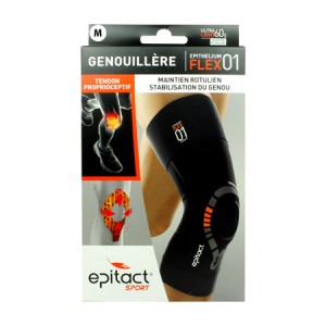 epitact-sport-epithelium-flex-02-taille-m-genouillere-maintien-rotulien-stabilisation-du-genou-tendon-proprioceptif-sportif-genouillere-genou-hyperpara