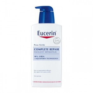 Eucerin Complete Repair Emollient Réparateur 10% Urée 400 ml Émollient réparateur Peau sèche Sans parfum et sans colorant