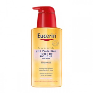 Eucerin pH5 Huile de Douche 400 ml Pour peau sensible Préserve les défenses naturelles de la peau Nettoie en douceur Riche en lipides