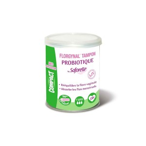Florgynal Tampon Probiotique Super Avec Applicateur x9