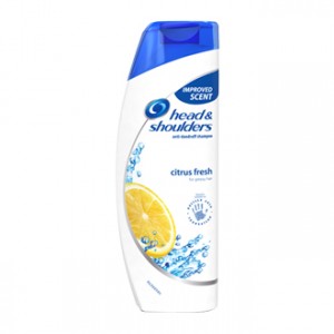 Head & Shoulders Shampooing Citrus Fresh Anti-Pelliculaire 300 ml Idéal pour les cheveux gras Vos cheveux sont légers, doux et sans péllicules