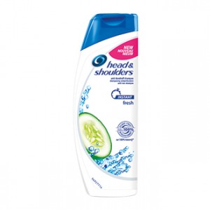 Head & Shoulders Shampooing Fresh Anti-Pelliculaire 270 ml Procure une plus grande fraîcheur pour lutter contre les odeurs malvenues.