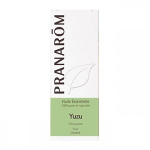 Pranarôm Huile Essentielle Yuzu 5 ml Citrus Junos Fruit Limonène 100% pure et naturelle