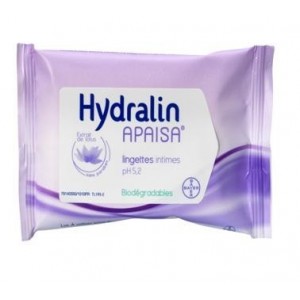 Hydralin Apaisa 10 Lingettes Intimes Ph 5.2