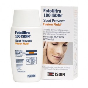 ISDIN FotoUltra - Active Unify Fusion Fluid SPF50+  -  50 ml Clarifie et unifie le teint DP3-Unify Complex Très haute protection